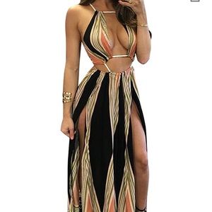 Halter Summer Beach Dress
